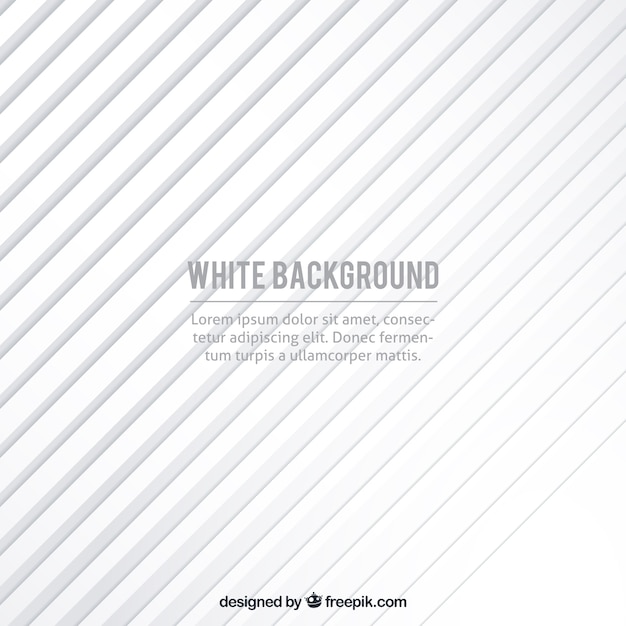 Free Vector white background with modern lines