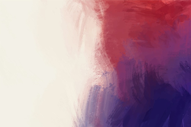 Free Vector white copy space and colourful hand painted background