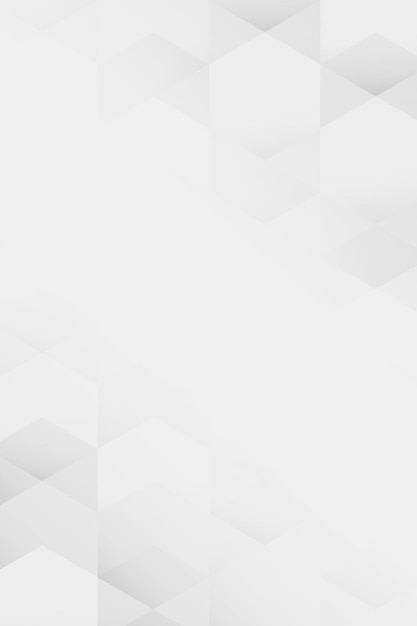 Free Vector white and gray geometric pattern background