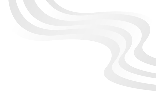 Free Vector white wavy lines on a white background.