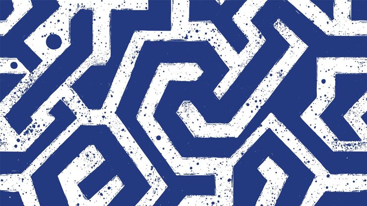 Free Vector zigzag pattern