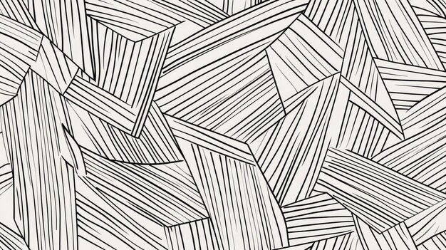 Photo abstract handdrawn linear pattern on light background