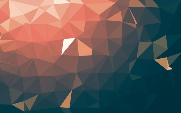 Photo abstract low poly background, geometry triangle.