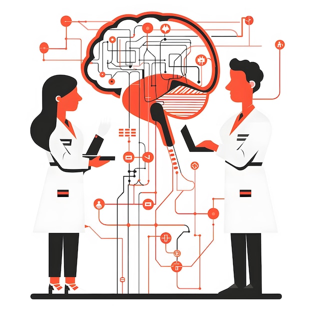Photo ai experts and neuroscientists collaborate to develop algorithms simulating brain functions and