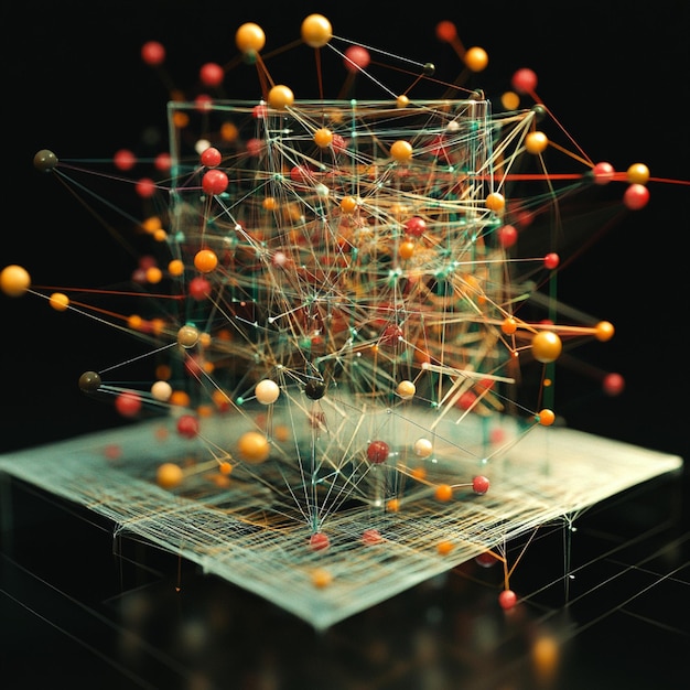 Photo ai imagine navigate thought networks in 3d visualization