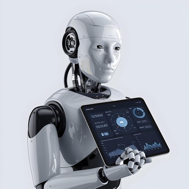 ai robot with data analytics