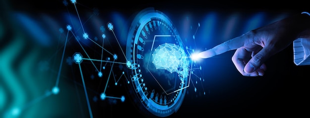 artificial intelligence ai with machine deep learning and data mining modern computer technologies