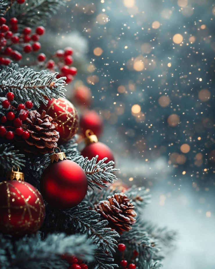 Photo beautifully decorated christmas stunning holiday decorations