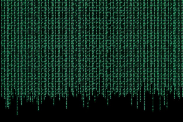 Photo binary background