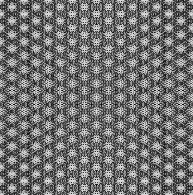 Photo black and white pattern with a flower pattern.