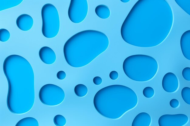 Photo blue shape background and copy space