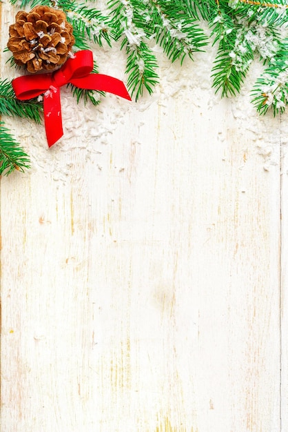 Photo christmas background large copy space to insert your message