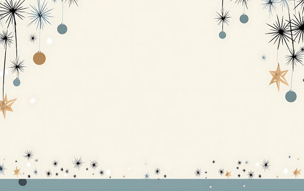 Photo christmas border season background frame