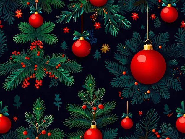 Photo christmas themes seasonal and holiday background