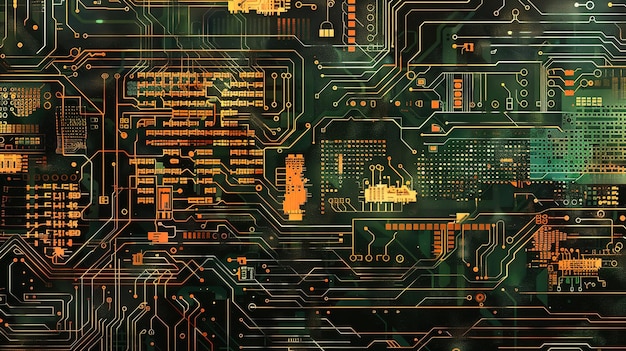 Photo circuit board pattern