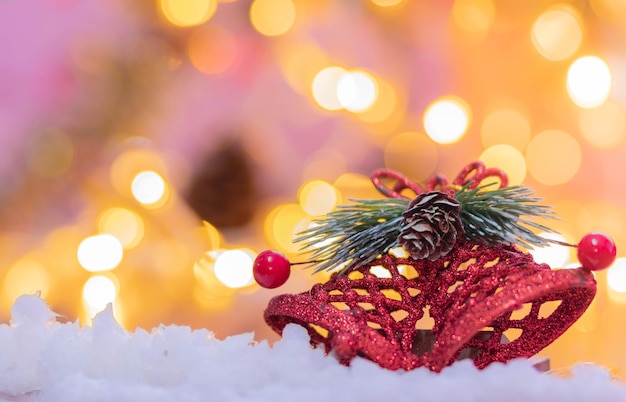 Photo close-up of christmas decoration