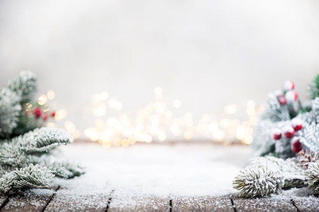 Photo close-up of christmas tree during winter