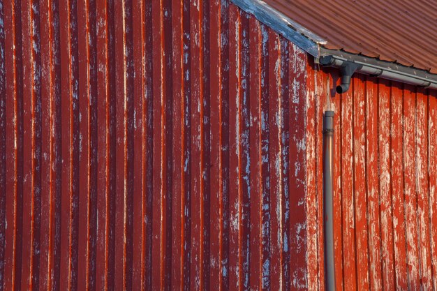 Photo close-up of rusty metallic structure