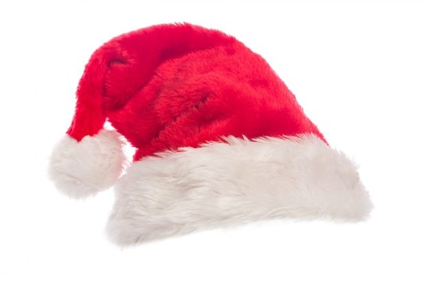 Photo close up of a santa hat