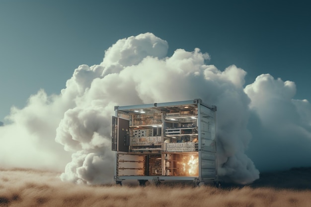 Photo cloud storage technology