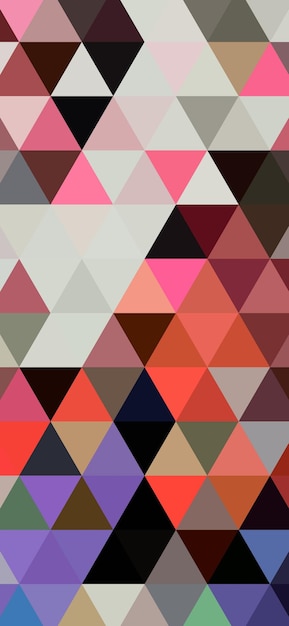 Photo a colorful abstract background with a geometric pattern of triangles