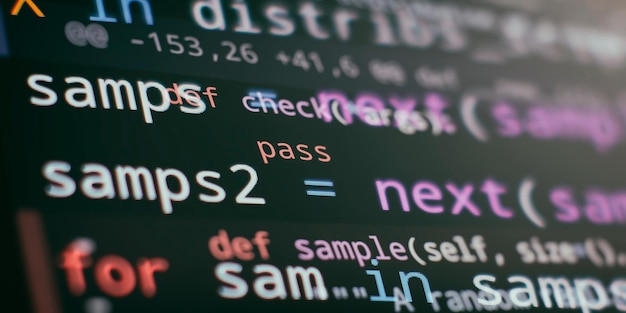 Photo computer script mobile app developer programmer developer