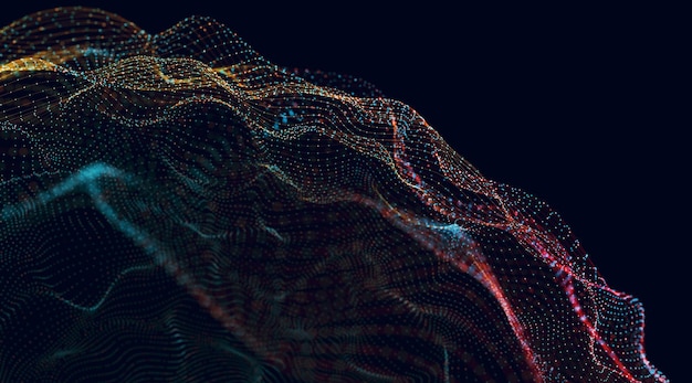 Photo connection structure science and technolog background3d illustration