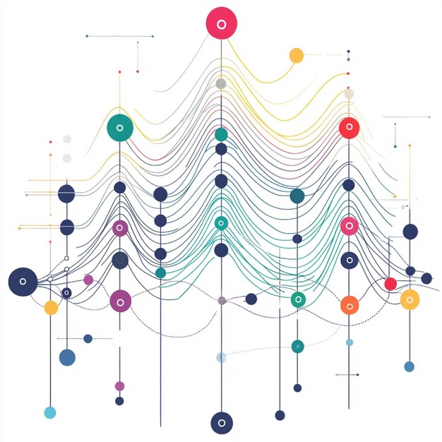 Photo create a visual of a bias detection algorithm identifying and flagging potential issues in training