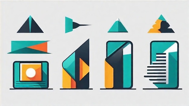 Photo creating eyecatching logo designs