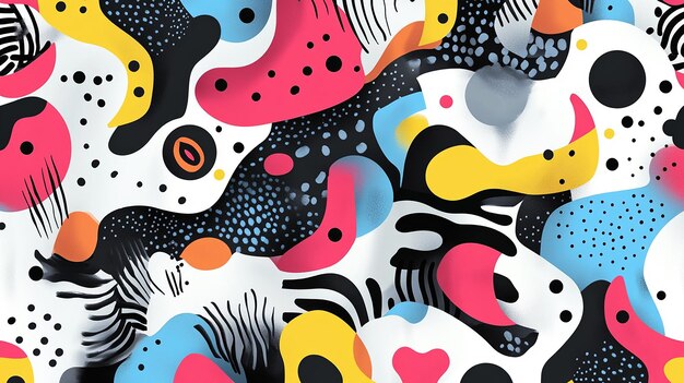 Photo cute abstract element background image