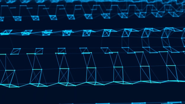 Photo cyber attack hacked digital background green matrix binary computer code computer screen error templates