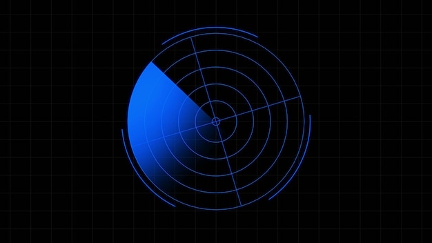 Photo digital tech radar