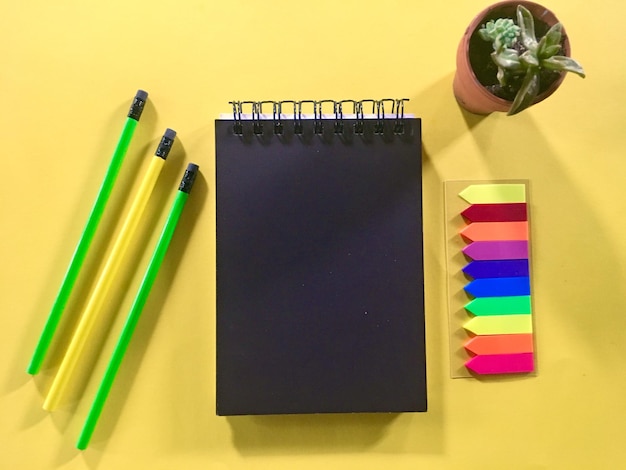 Photo directly above shot of multi colored objects on table