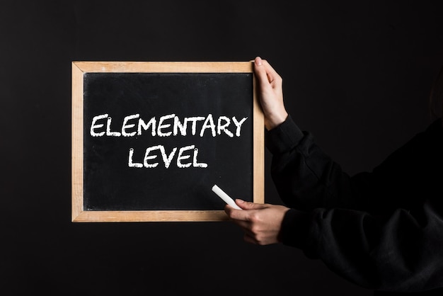 Photo in elementary school or primary school education on elementary level