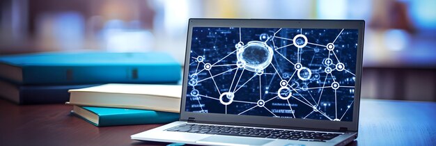 Photo the essence of pursuing a computer science degree a deep dive into coding and algorithms