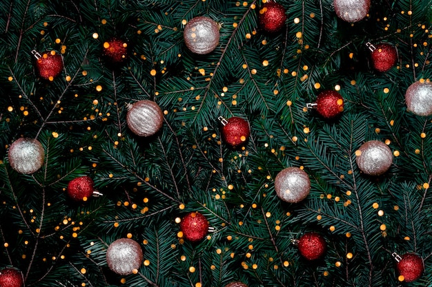 Photo festive christmas decorations