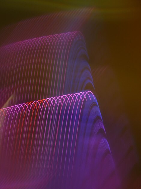 Photo full frame shot of multi colored light pattern