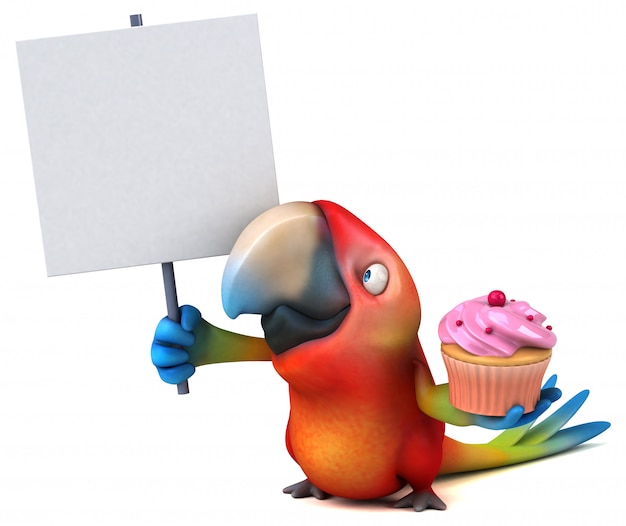 Photo fun parrot animation