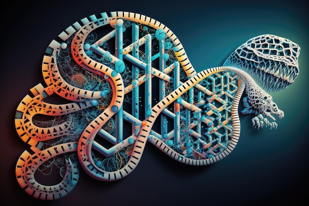 Photo genetic programming algorithm searching for solutions to complex problems