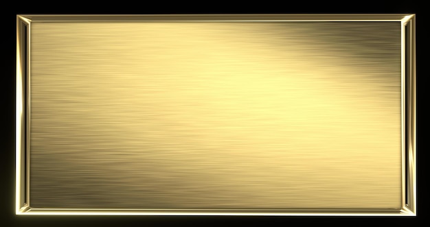 golden frame with gradient background