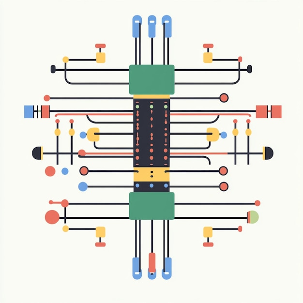 Photo a graphical representation of the total resistance calculation in series and parallel circuits