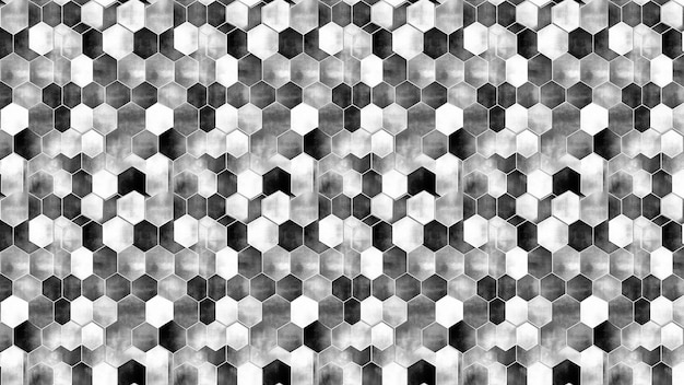 Photo hexagon geometric pattern