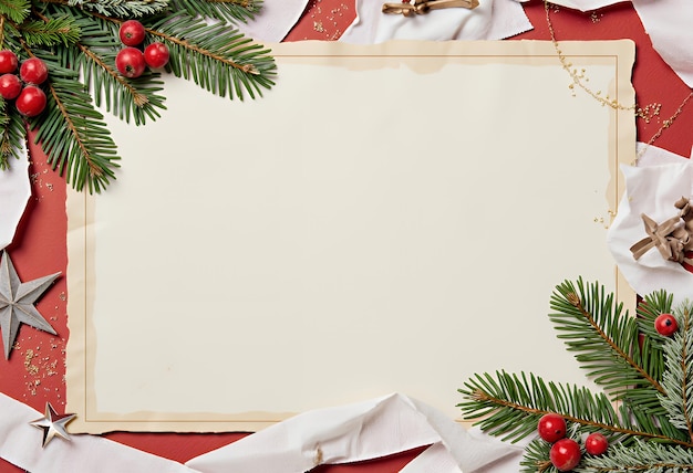 Photo holiday collage festive atmosphere creative space