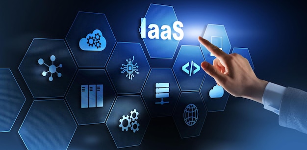Photo iaas infrastructure as a service cloud computing service model