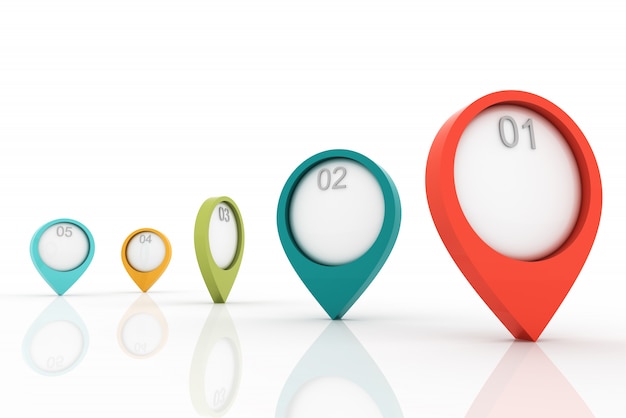 Photo infographic elements symbols