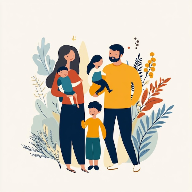 Photo infographic impact of family dynamics