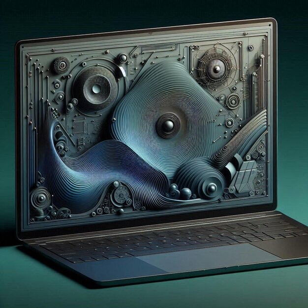 Photo laptop laptop computer