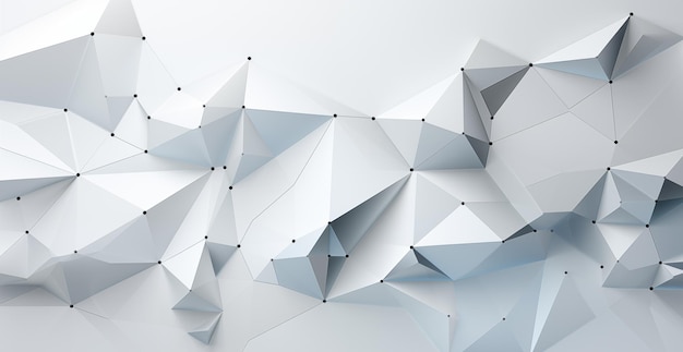 Photo light mode abstract of triangular surface contemporary background futuristic polygonal shape