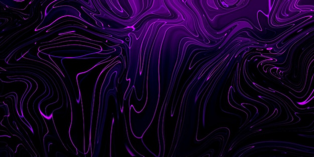 Photo liquid purple art painting abstract colorful background with color splash and paints modern art
