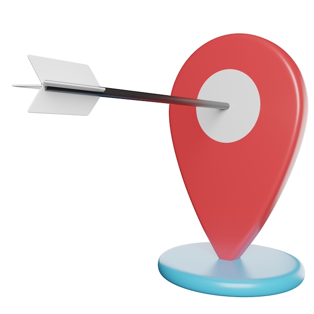 Photo location pin map